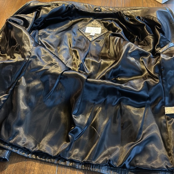 Vintage Valerie Stevens New Zealand Lambskin Belted Leather Jacket - Picture 5 of 8